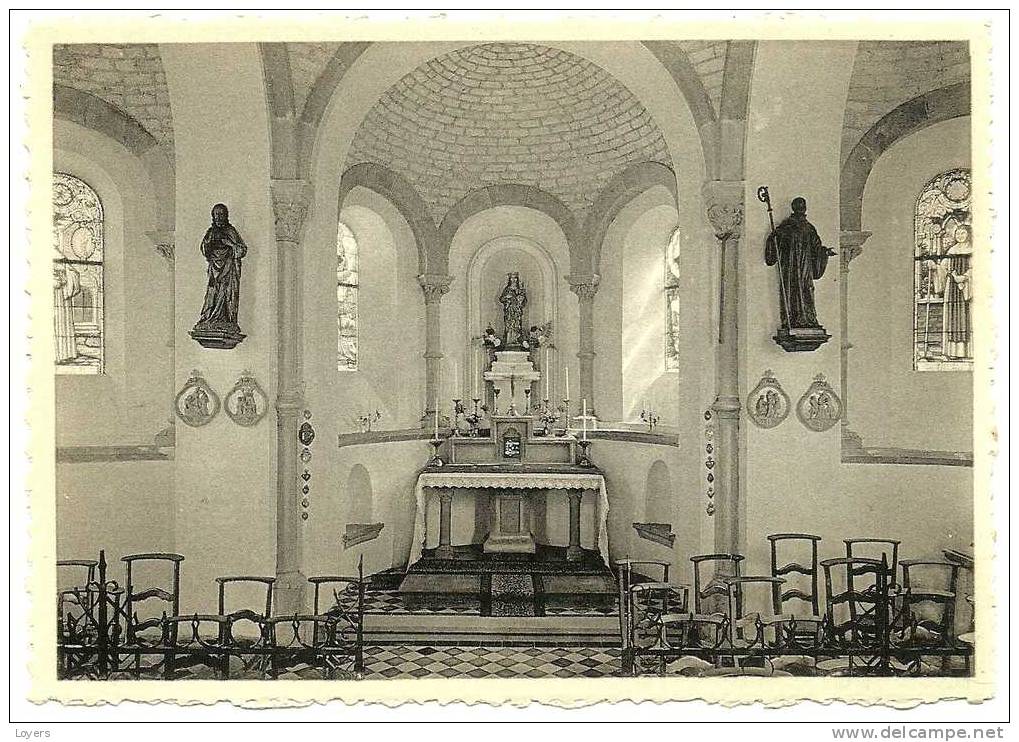 Chapelle De N.-D. De Clairefontaine-lez-Arlon. L'Intérieur De La Chapelle. - Arlon