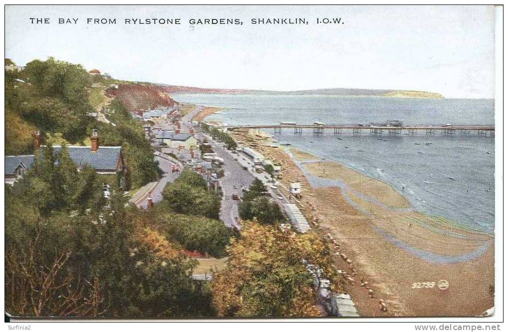 IOW - SHANKLIN - THE BAY FROM RYLSTONE GARDENS  Iow96 - Autres & Non Classés