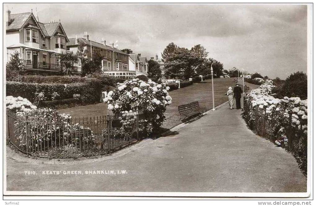 IOW - SHANKLIN - KEATS GREEN RP 1936  Iow101 - Other & Unclassified