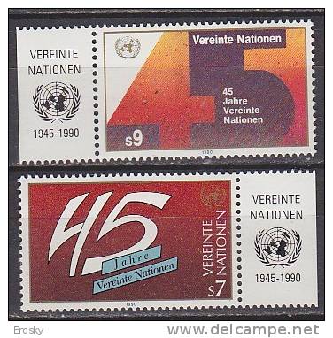 H0799 - ONU UNO WIEN N°104/05 ** AVEC TAB - Ungebraucht