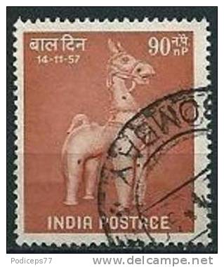 Indien  1957  Tag Des Kindes  90 NP  Mi-Nr.278  Gestempelt / Used - Oblitérés