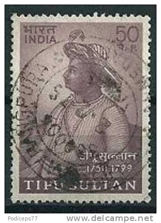 Indien  1974  175. Todestag Von Tipu Sultan  Mi-Nr.595  Gestempelt / Used - Used Stamps