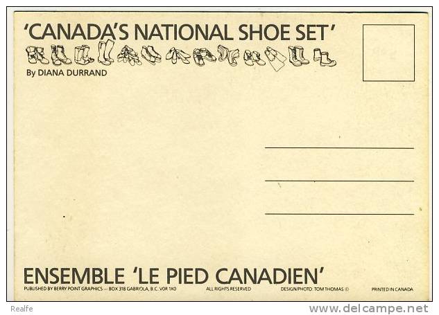 Canada´ S National  Shoe Set   New Brunswick - Autres & Non Classés