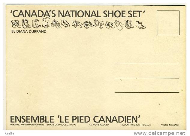 Canada´ S National  Shoe Set   Manitoba - Altri & Non Classificati