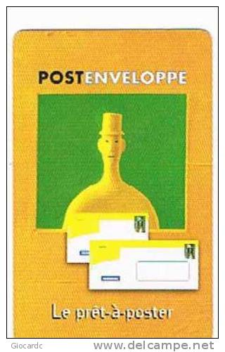 LUSSEMBURGO (LUXEMBOURG) - P&T CHIP - 1998  TP16  POST ENVELOPE     - USED - RIF. 7954 - Luxembourg