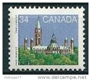 Kanada  1985  Parlamentsgebäude  34 C   Mi-Nr.953  Postfrisch / MNH - Neufs
