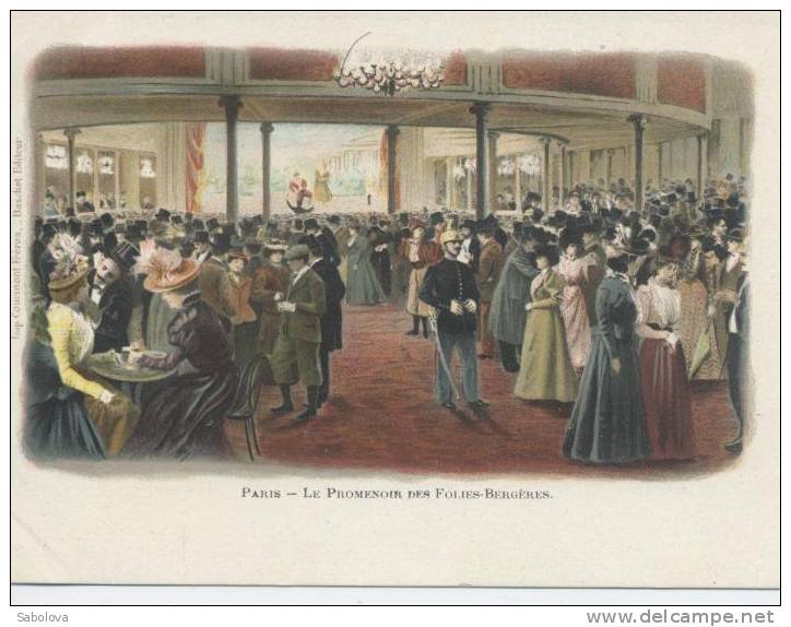 Paris Promenoir Des Folies Bergères - Altri & Non Classificati