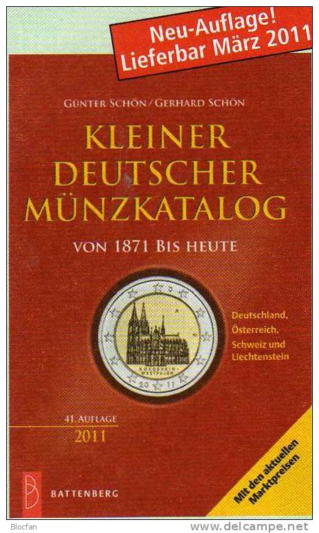 Deutschland Kleine Münz Katalog Schön 2011 Neu 15€ Numisbriefe Numisblatt Coincatalog For Austria Helvetia Liechtenstein - Autres – Europe