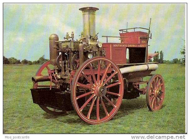 Steam Fire Engine (1894) - Horse Drawn Double Vertical Steamer   EE750 - Other & Unclassified