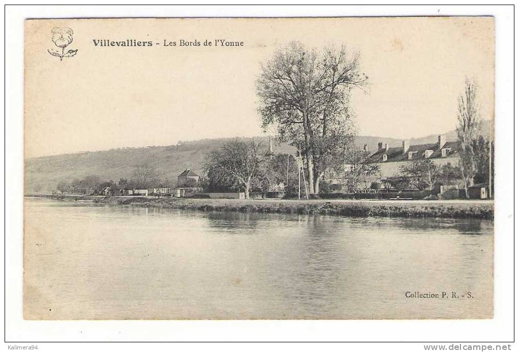 YONNE  /  VILLEVALLIERS  /  LES  BORDS  DE  L´ YONNE - Altri & Non Classificati