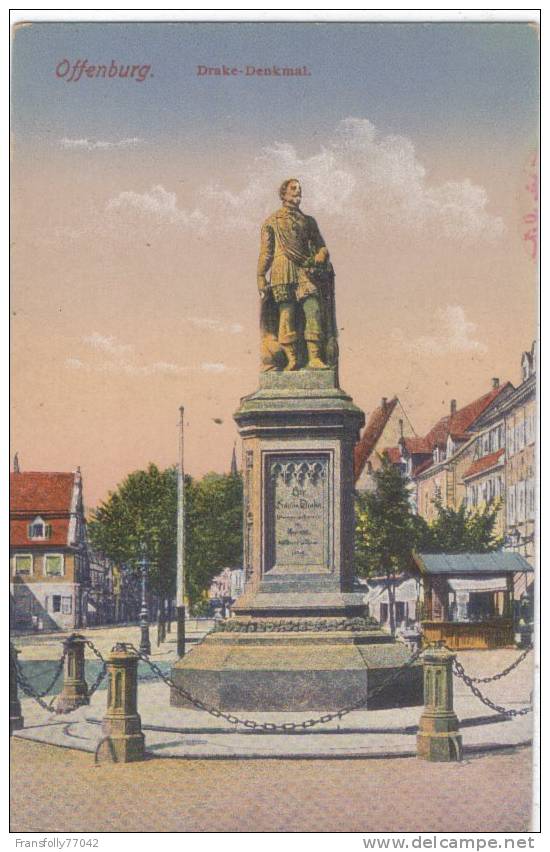 GERMANY - BADEN-WURTTEMBERG - OFFENBURG - DRAKE DENKMAL - Offenburg