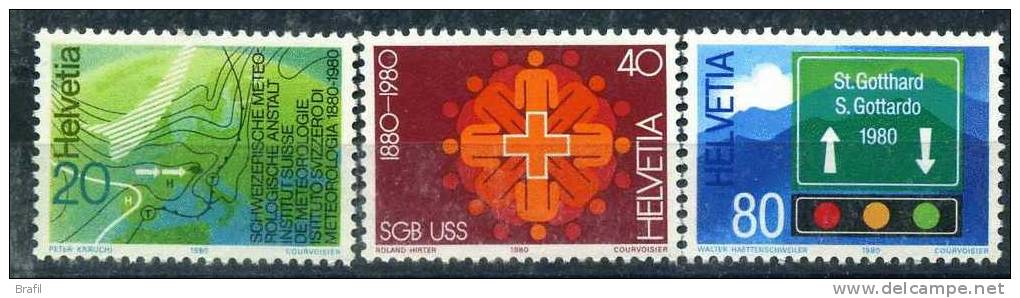 1980 Svizzera, Propaganda , Serie Completa Nuova (**) - Unused Stamps