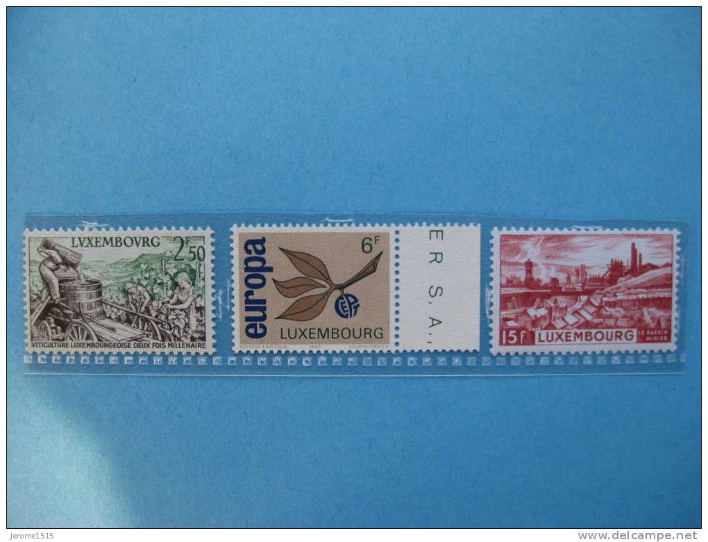 Timbres Luxembourg : Lot Dont Europa** - Nuevos