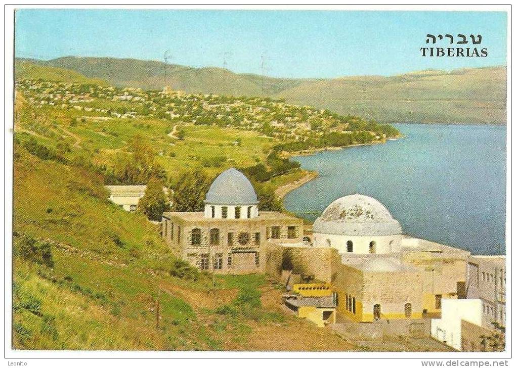 Tiberias General View Israel Tomb Of Tabbi Meir Baal Hanes 1979 - Israele