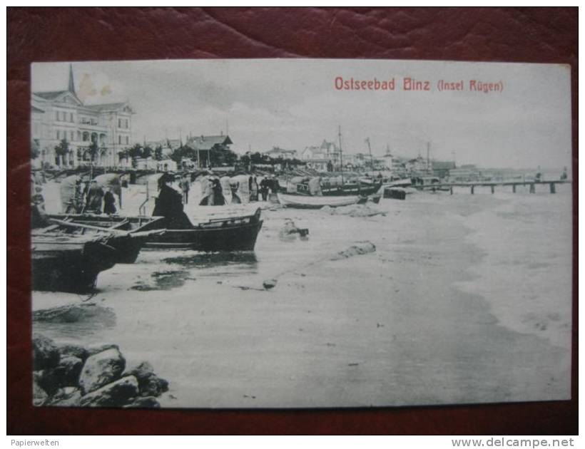 Ostseebad Binz (Insel Rügen) - Boote / Strand - Ruegen