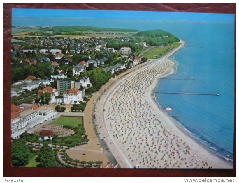 Lübeck Travemünde - Luftbild Strand - Lübeck-Travemuende