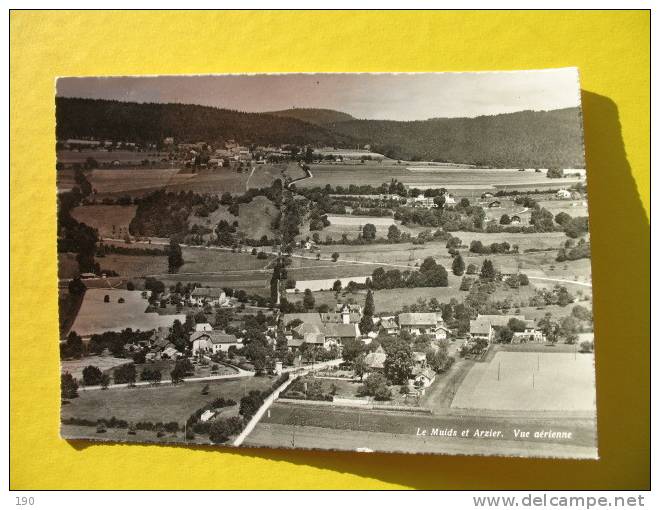 Le Muids Et Arzier Vue Aerienne - Arzier-Le Muids