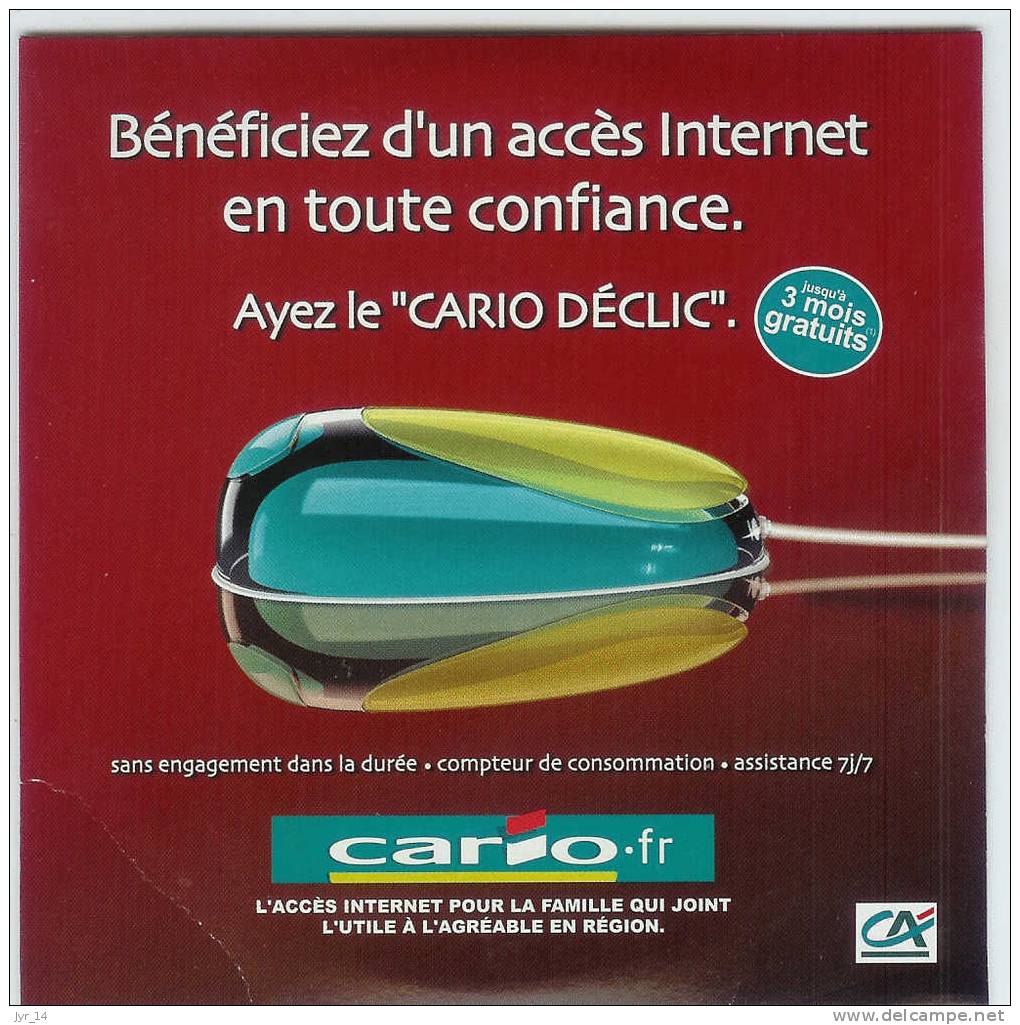 CARIO.fr  Credit  Agricole    (  Jusqu´à 3 Mois Gratuits  ) - Internetaansluiting
