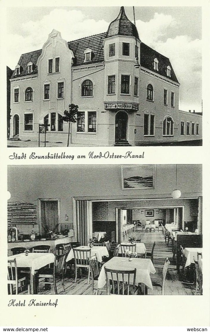 AK Brunsbüttelkoog Hotel Kaiserhof 2 Bilder #10 - Heide