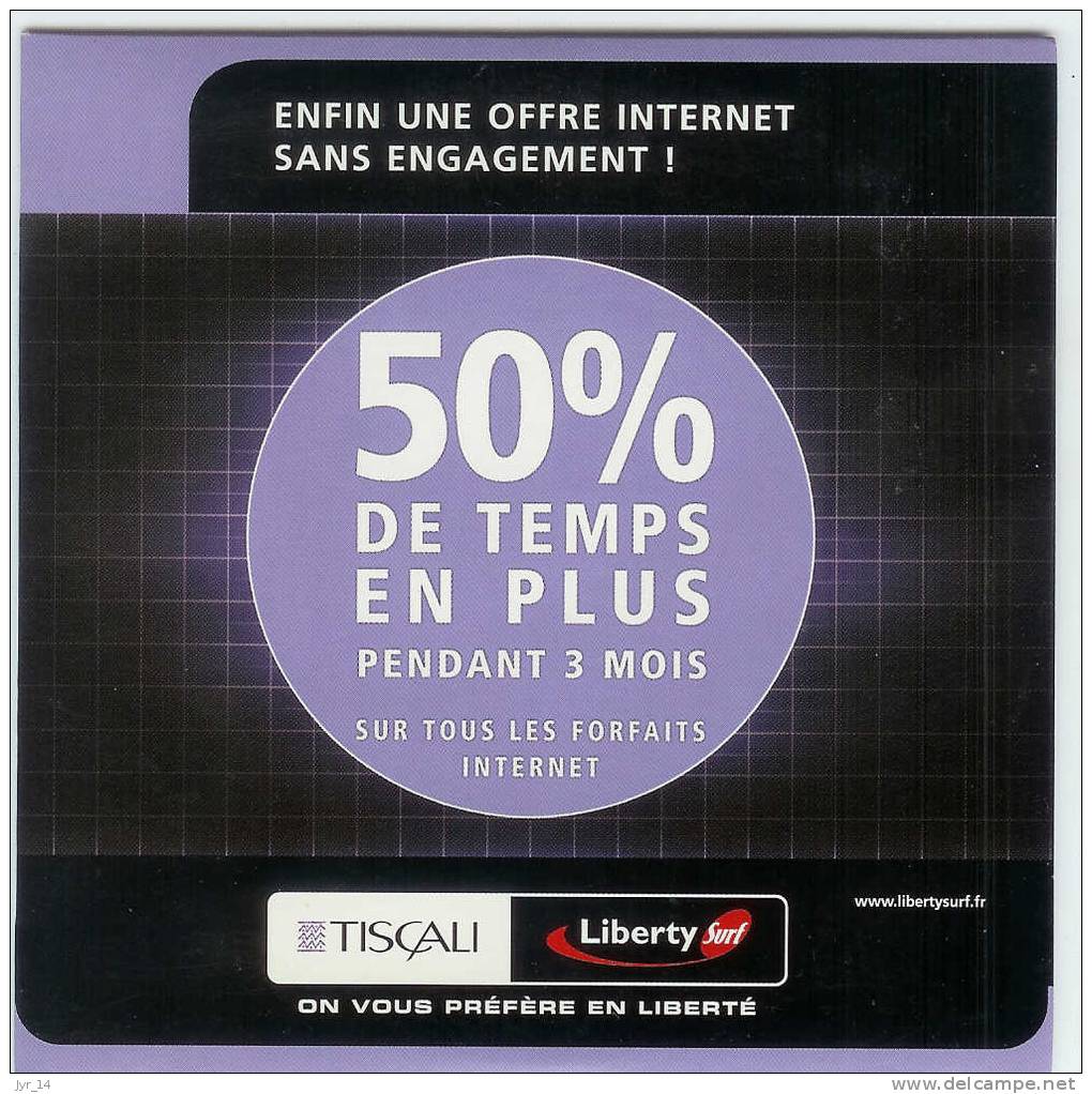 TISCALI Liberty Surf  50%  03/12/2001 - Internetaansluiting