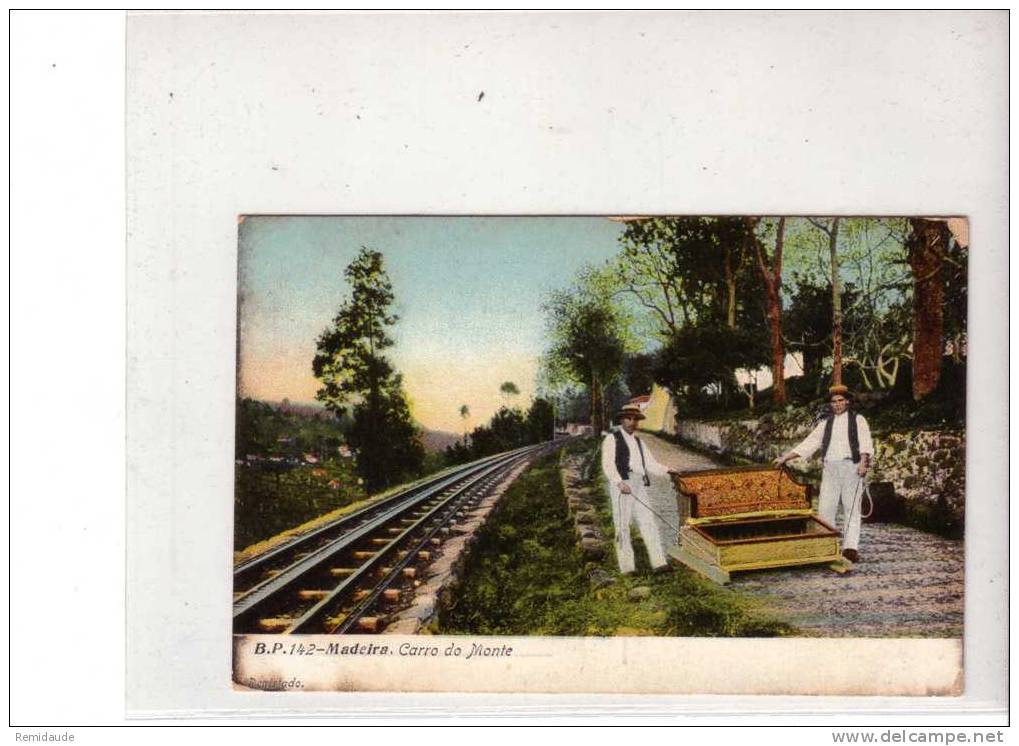 PORTUGAL - FUNCHAL (MADERE) - RARE CARTE POSTALE Pour L'ANGLETERRE De 1909 - Funchal