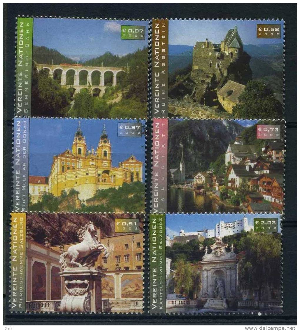 2002 Nazioni Unite Vienna, UNESCO, Francobolli Nuovo (**). - Unused Stamps