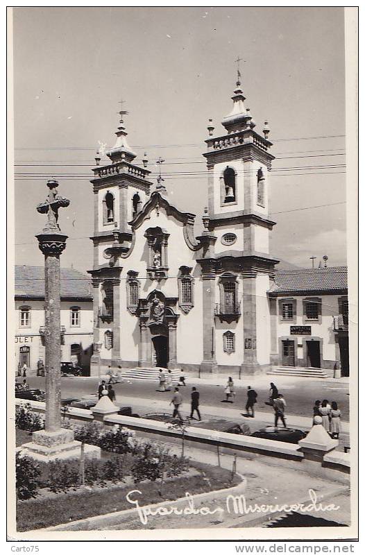 Portugal - Guarda - Carte-Photo - Foto Herminios - Eglise - Guarda