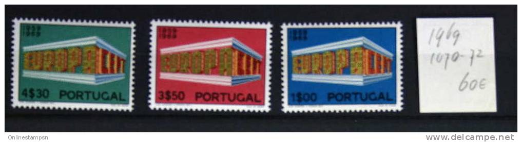 CEPT Europa Portugal 1969 Postfris / MNH Michel  1070-72 - Neufs