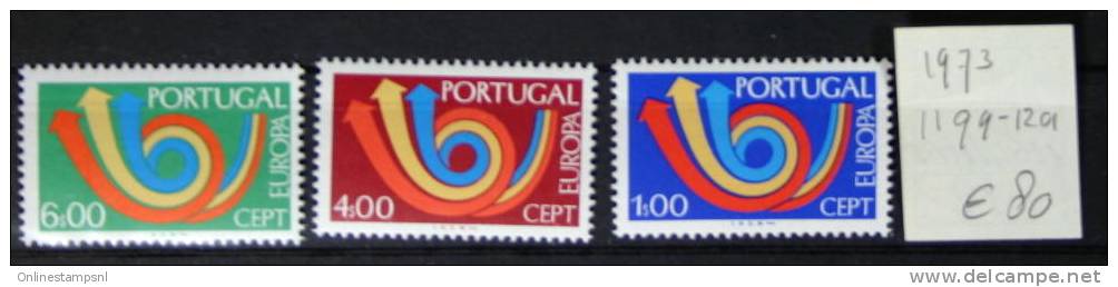 CEPT Europa Portugal 1973 Postfris / MNH Michel  1199-1201 - Unused Stamps