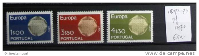 CEPT Europa Portugal 1970 Postfris / MNH Michel  1092-94 - Neufs