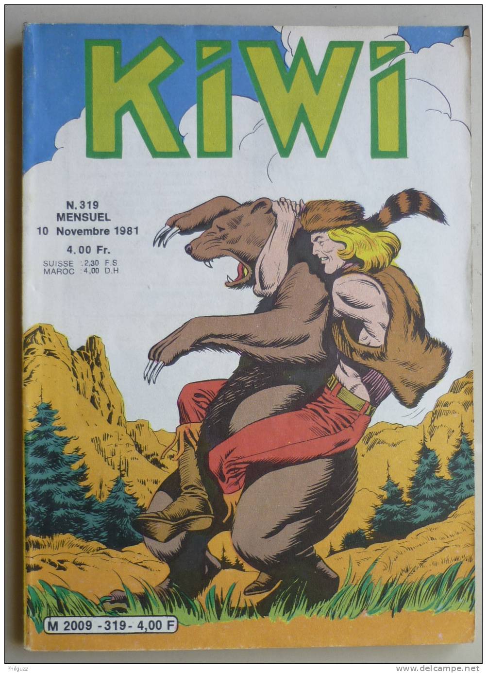PETIT FORMAT PF KIWI N° 319 (2) LUG Le Petit Trappeur - BLEK LE ROC - Kiwi