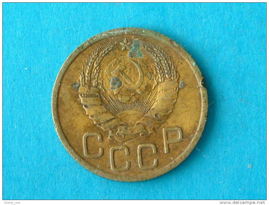 1941 - 3 KOPEKS / Y# 107 ( For Grade, Please See Photo ) !! - Russie