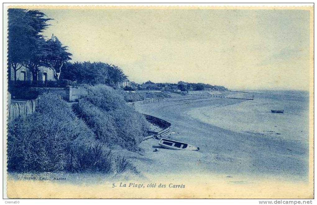 44 - LA BERNERIE - La Plage, Côté Des Carrés - Carte Lettre - Albania