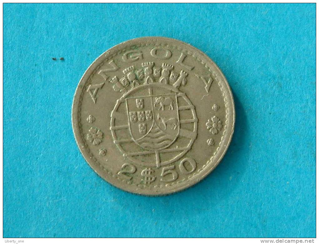 1956 - 2 $ 50 ESCUDOS / KM 77 ( For Grade, Please See Photo ) !! - Angola