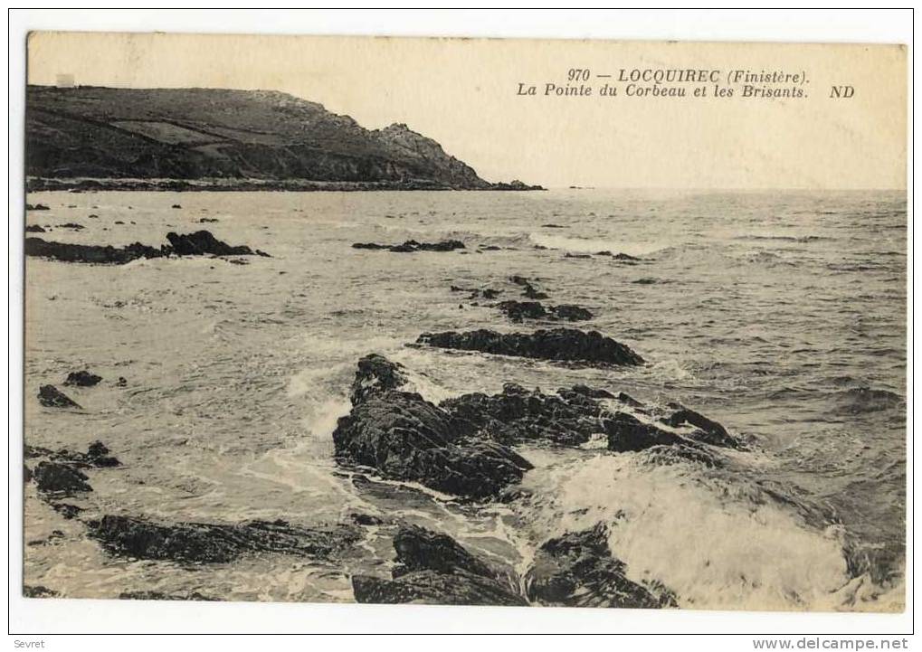 LOCQUIREC. -  La Pointe Du Corbeau - Locquirec