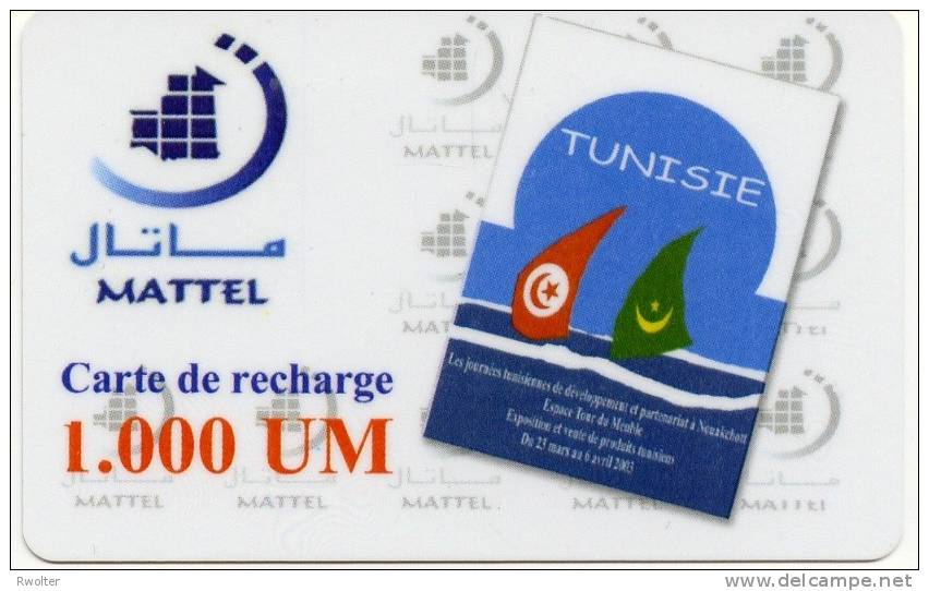 @+ Mauritanie - 1 000UM - Mattel TUNISIE - Mauritania