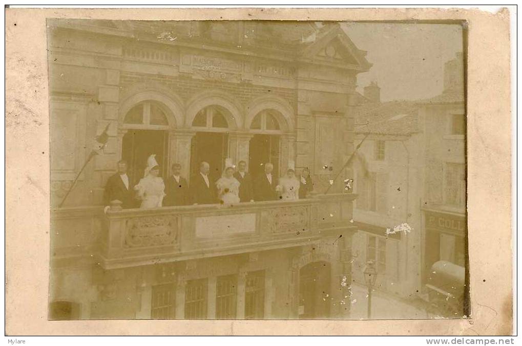 Carte Photo Rosières Au Balcon - La Mothe Saint Heray