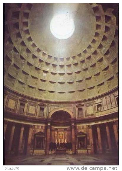 Roma - Il Pantheon - Interno - 34 Non Viaggiata - Panthéon