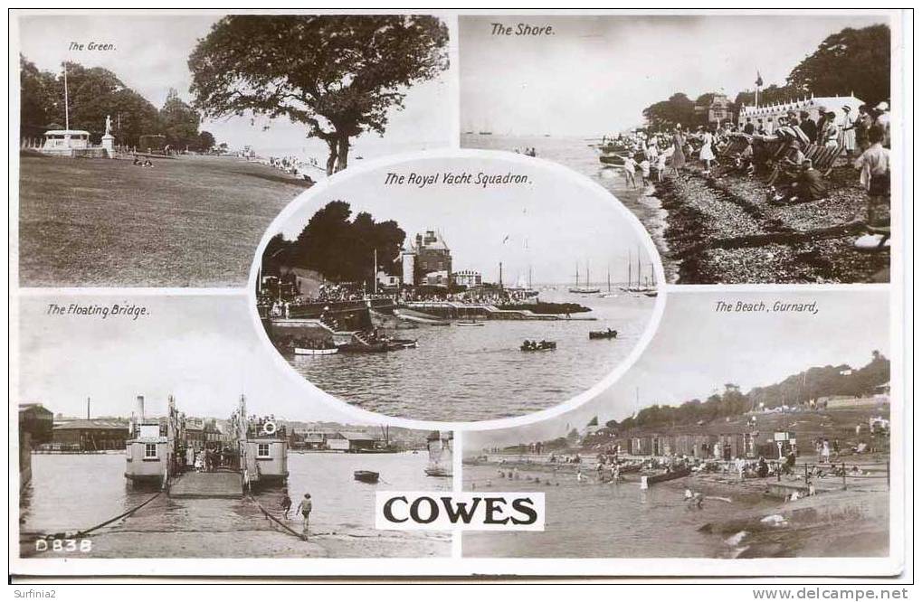 IOW - COWES - 5 RP VIEWS 1930  Iow188 - Cowes