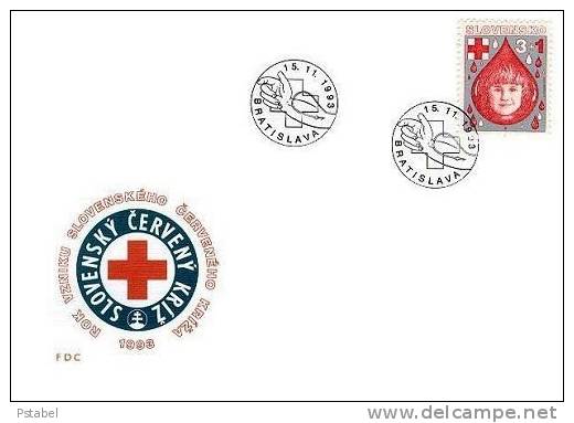 Slovakia - FDC, Red Cross - Rotes Kreuz