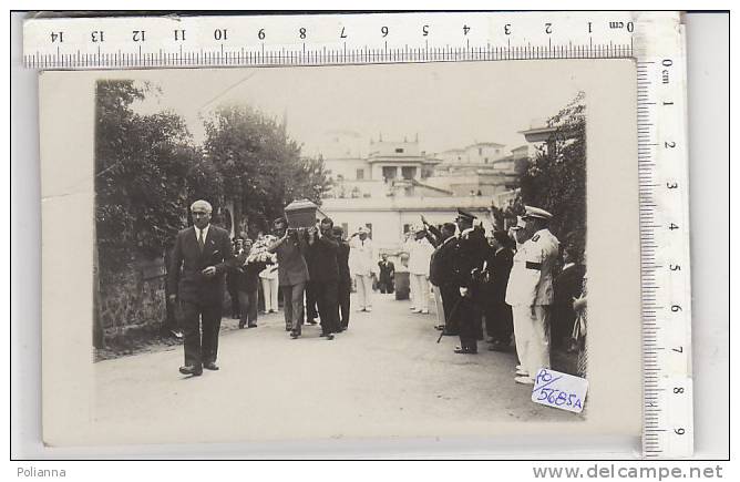 PO5685A# Fotografica Anni '30 - FUNERALE MILITARE  No VG - Funérailles