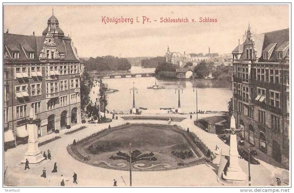 Königsberg Schlossteich Vom Schloß 1906 Ungelaufen Kaliningrad TOP-Erhaltung - Ostpreussen