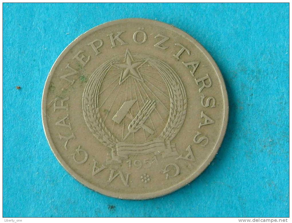 1951 - 2 FORINT - KM 548 ( For Grade, Please See Photo ) ! - Ungheria