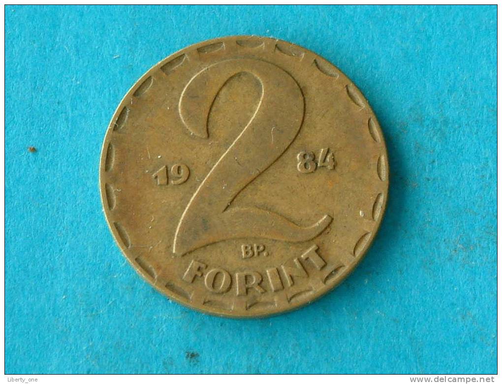 1984 - 2 FORINT - KM 591 ( For Grade, Please See Photo ) ! - Hongrie