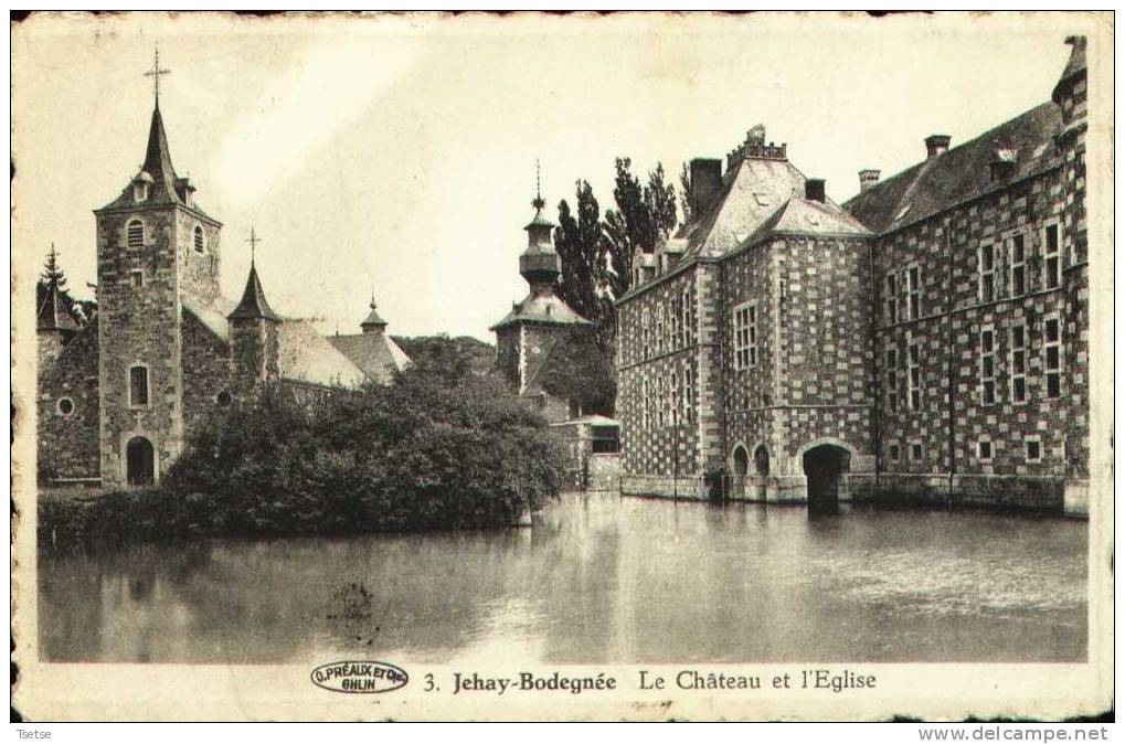 Jehay-Bodegnée - Le Château Et L´Eglise - Amay