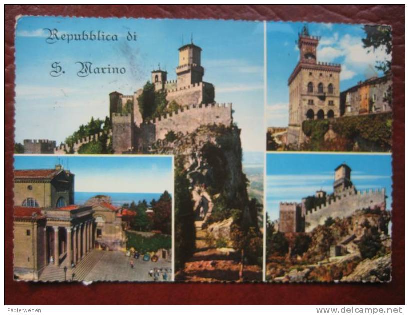 San Marino - Mehrbildkarte "Repubblica Di San Marino" - San Marino