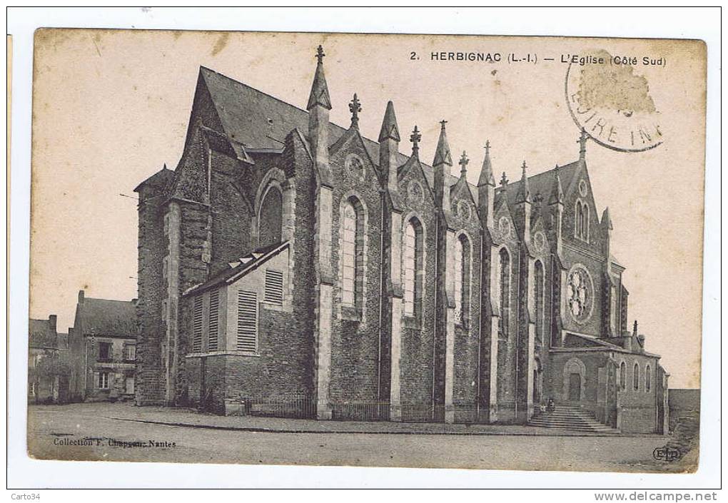 44  HERBIGNAC EGLISE - Herbignac