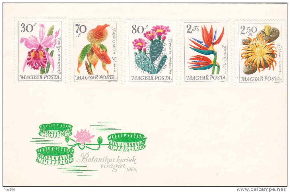 Cactusses,cactus1965 Covers 2X FDC Premier Jour,unused Hungary. - Cactus