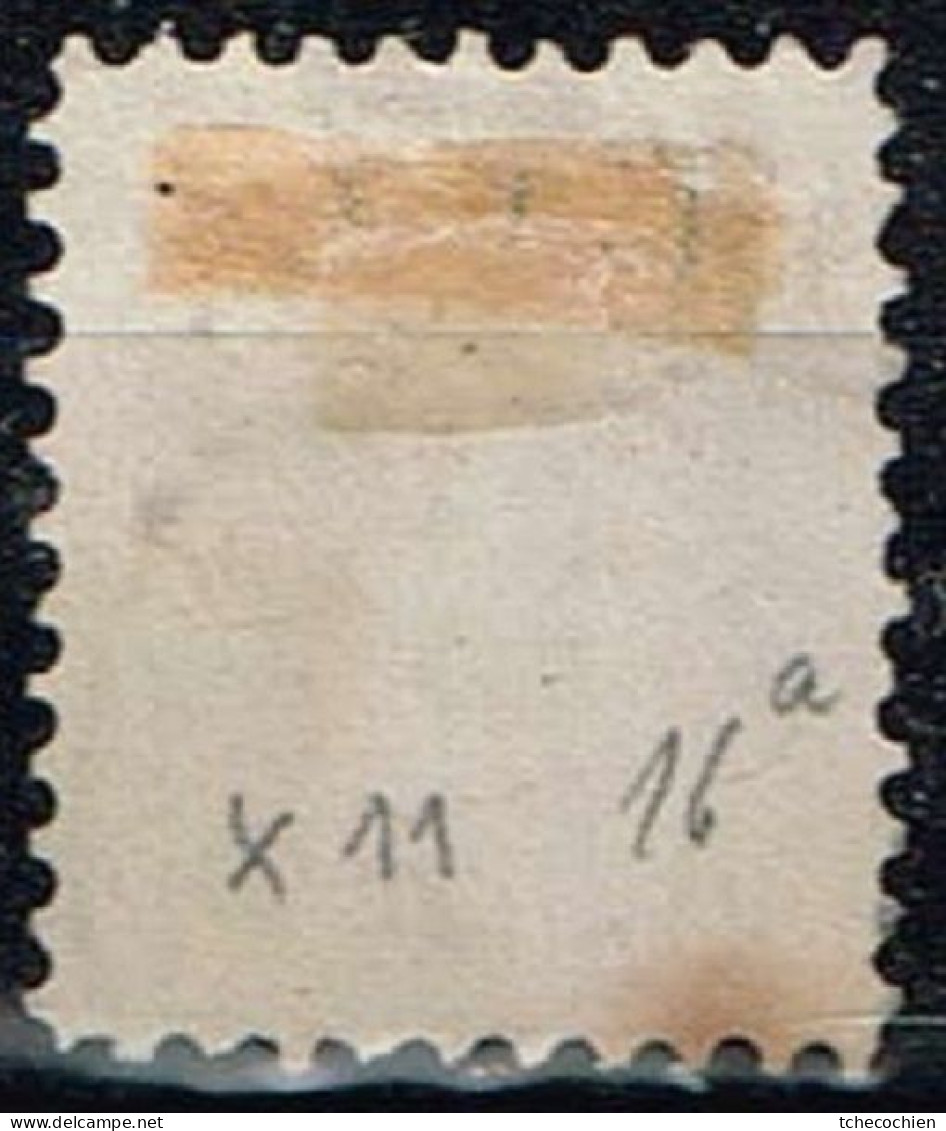 Finlande - 1875-81 - Y&T N° 16 A Dent. 11 Oblitéré - Usati