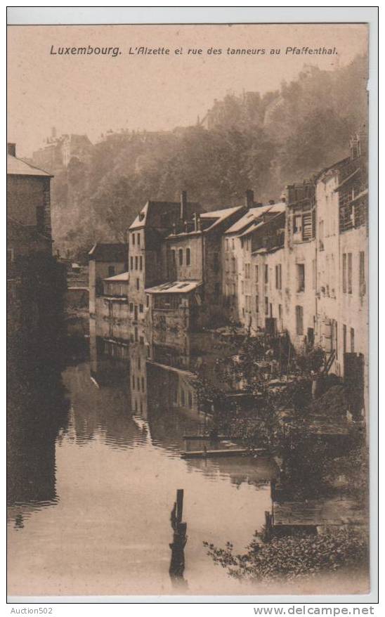 Grand Duché De Luxembourg L´Alzette Et Rue Des Tanneurs Au Pfaffenthal 176 - Luxembourg - Ville